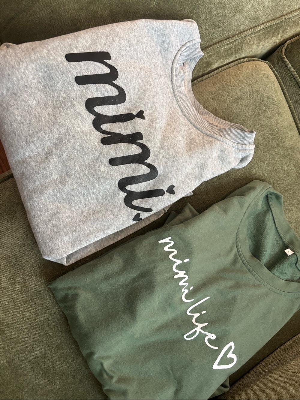 Mimi Life Kids Crewneck Tee - Green